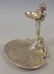 66: Art Nouveau Silvered Metal Female Formed Tray - 2