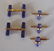 79: Tiffany 14K Gold & Lapis Lazuli Cufflinks & Studs