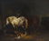 Wouterus Verschuur I (1812-1874) Horse Stable