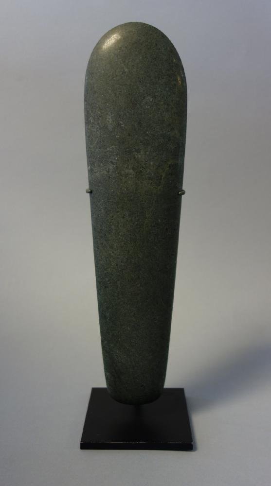 Olmec Green Stone Celt, Pre-Columbian (1 of 7)