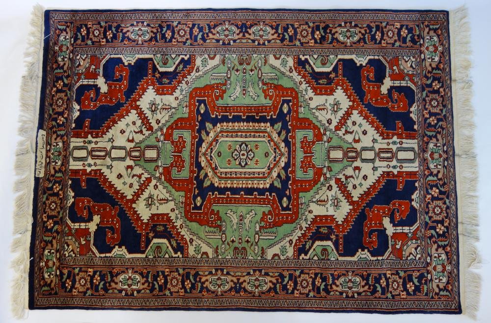 Fine Persian Hand-Knotted Rug, Signed (1 of 5)