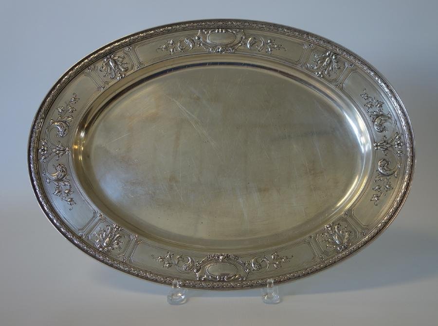 Gorham Maintenon Sterling Serving Tray (1 of 4)