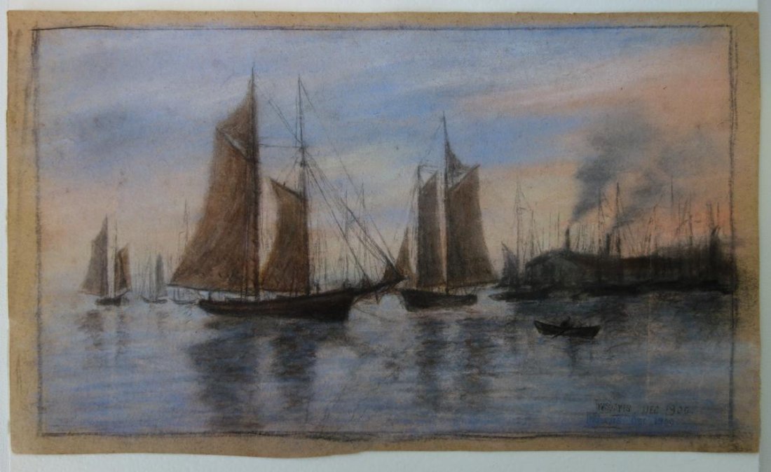 William Steeple Davis (1884-1961) Early Painting (1 of 2)