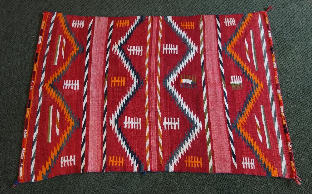 Native American Blanket, Navajo Style Motif (1 of 3)