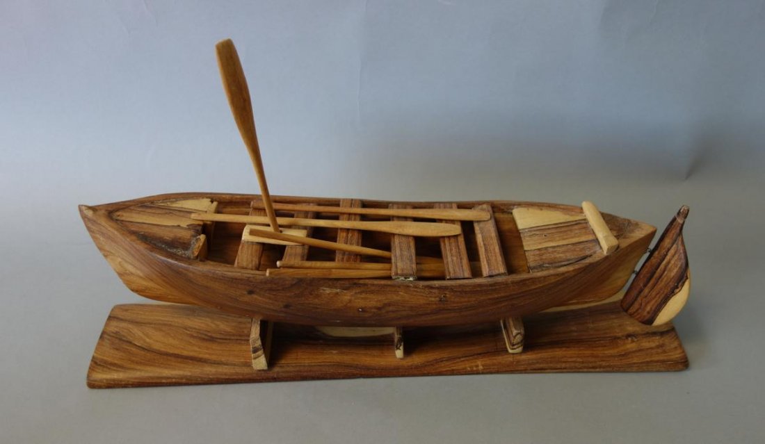 Pitcairn Island Carving, Reynold Warren (1 of 4)