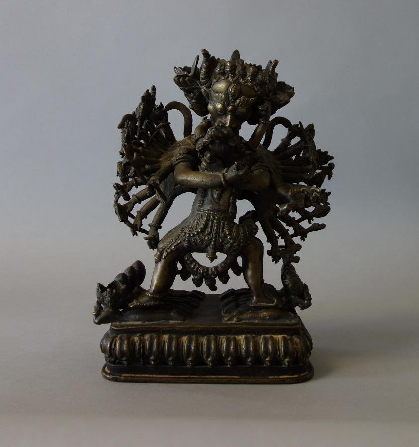 Hindu Bronze Model of Narasimha (1 of 6)