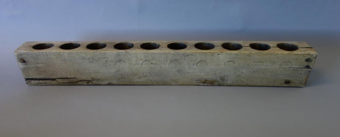 Large Mexican Wooden Sugar Mold (1 of 2)