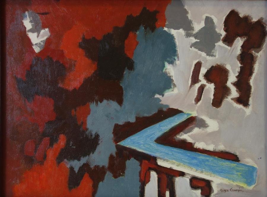 Boyer Gonzales (1909-1987) Abstract (1 of 4)