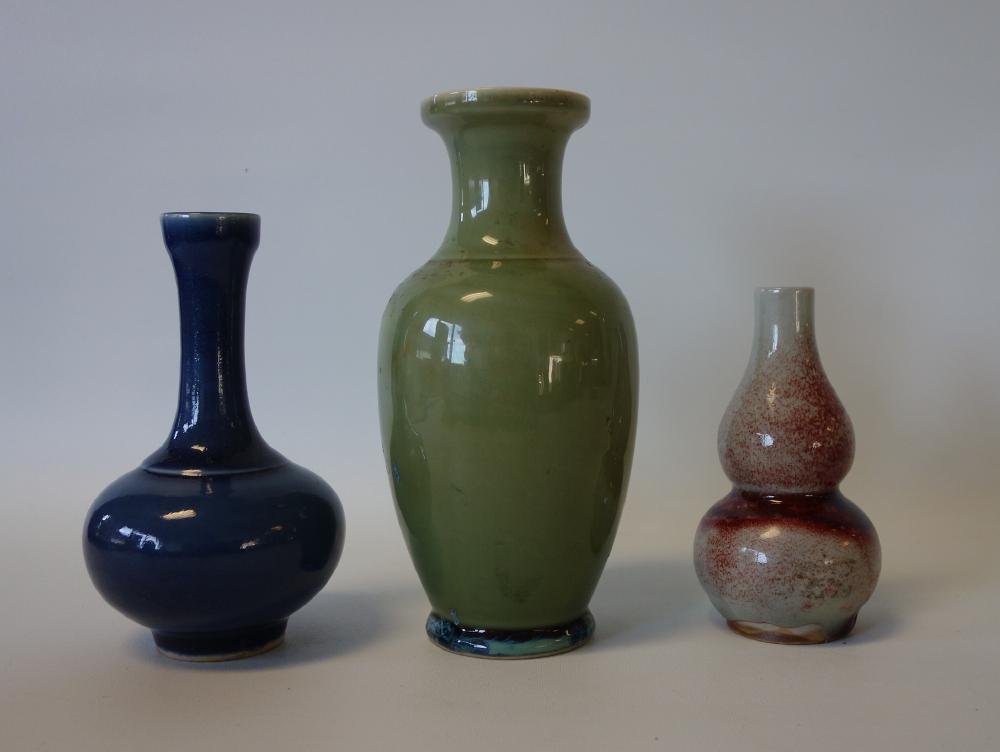3 Chinese Porcelain Vases (1 of 2)