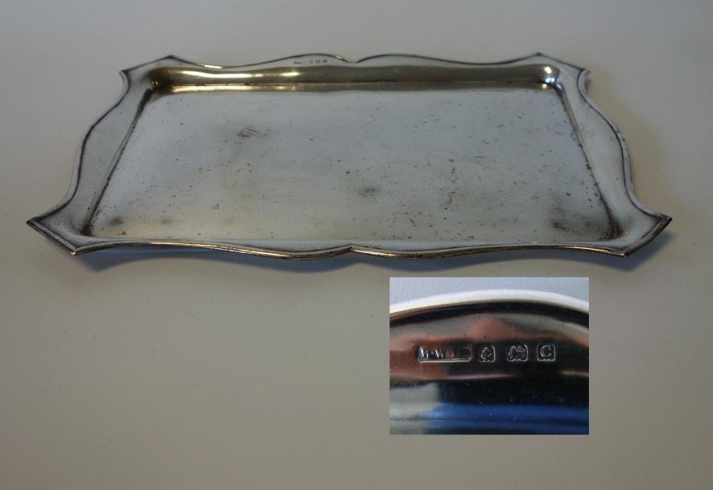 English Sterling Silver Tray (1 of 2)
