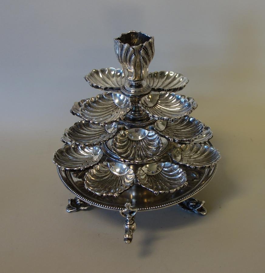 French Tiered Oyster Server Stand (1 of 4)