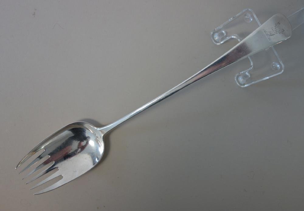 English Sterling Serving Salad Fork, London 1797 (1 of 3)