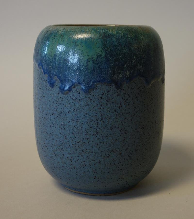 Fulper Prang Drip Glaze Vase, 1906-1916 (1 of 4)
