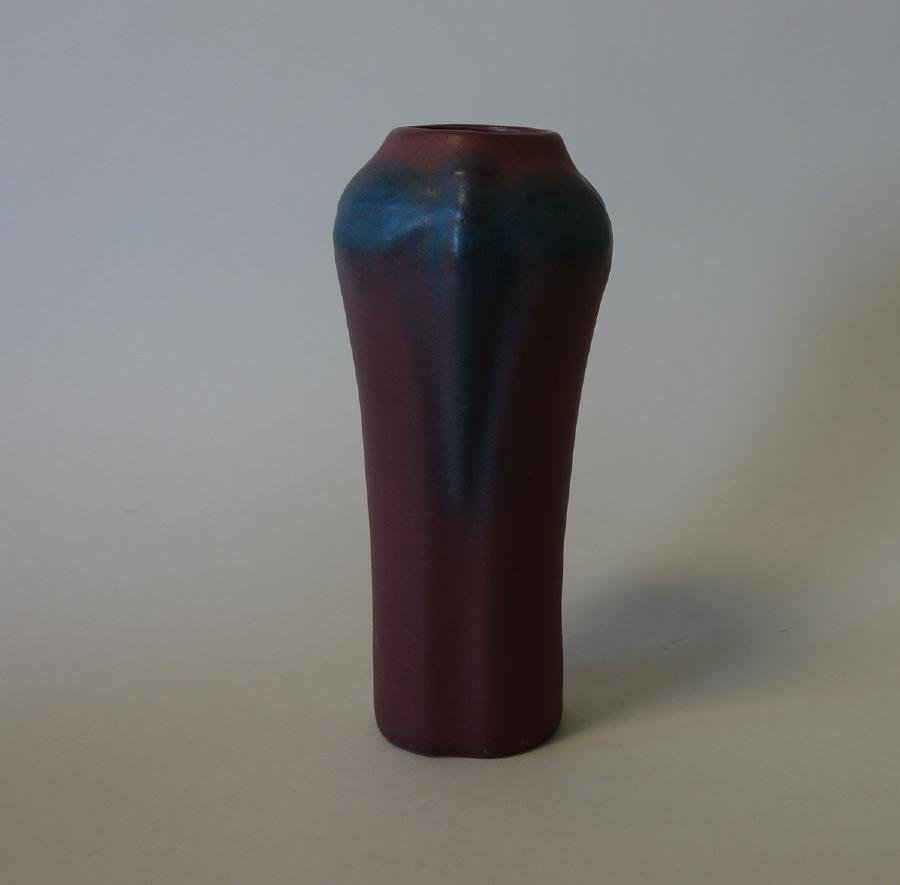 Van Briggle Dragonfly Vase, Persian Rose (1 of 3)