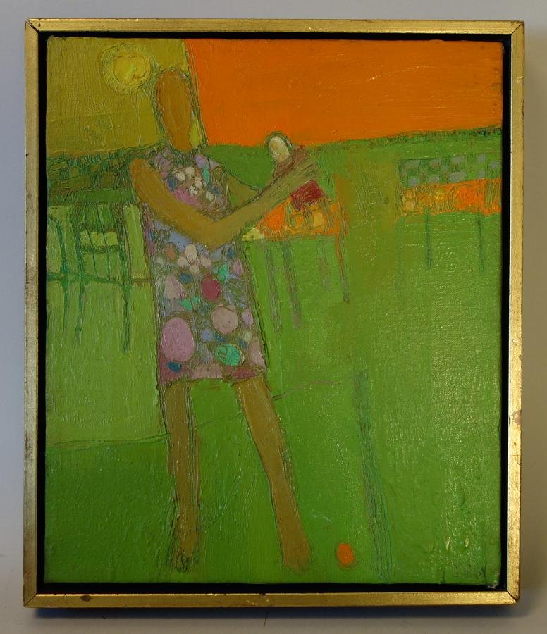 John Dawson (b-1946) Laura, Oil on Canvas (1 of 3)