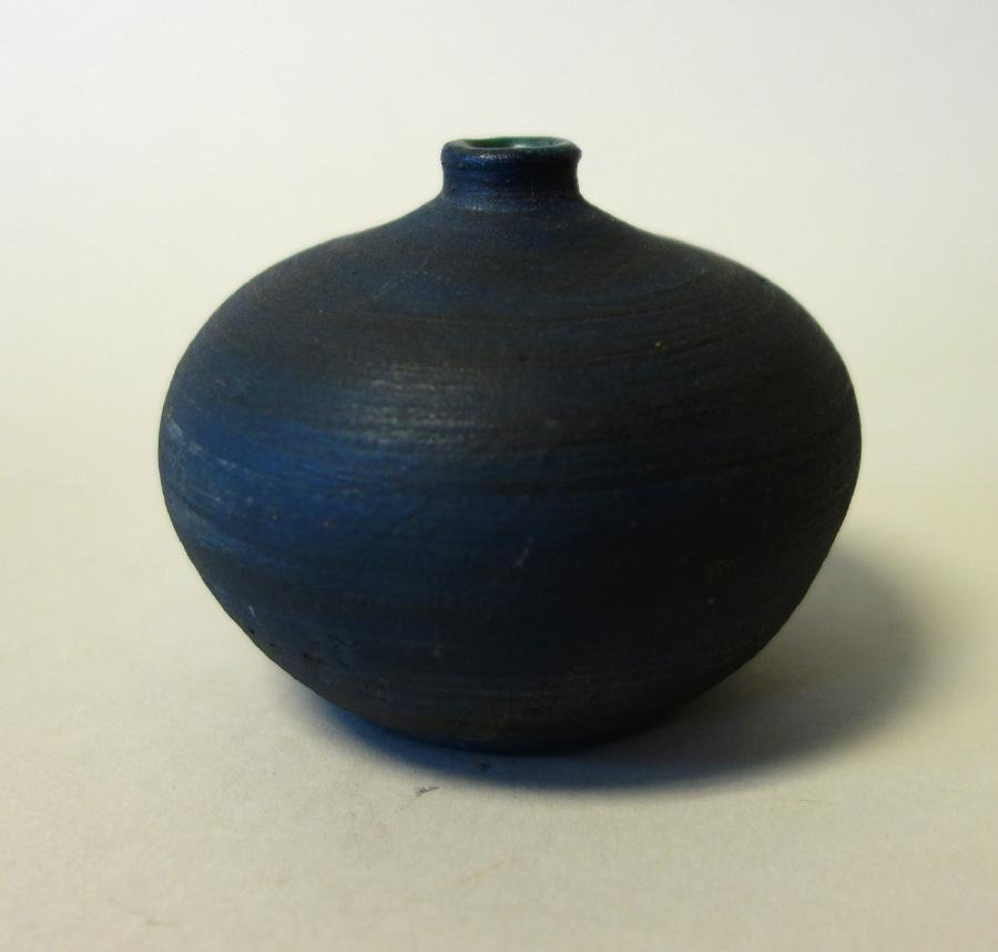 Studio Pottery Vase / Vessel, Signed (1 of 2)