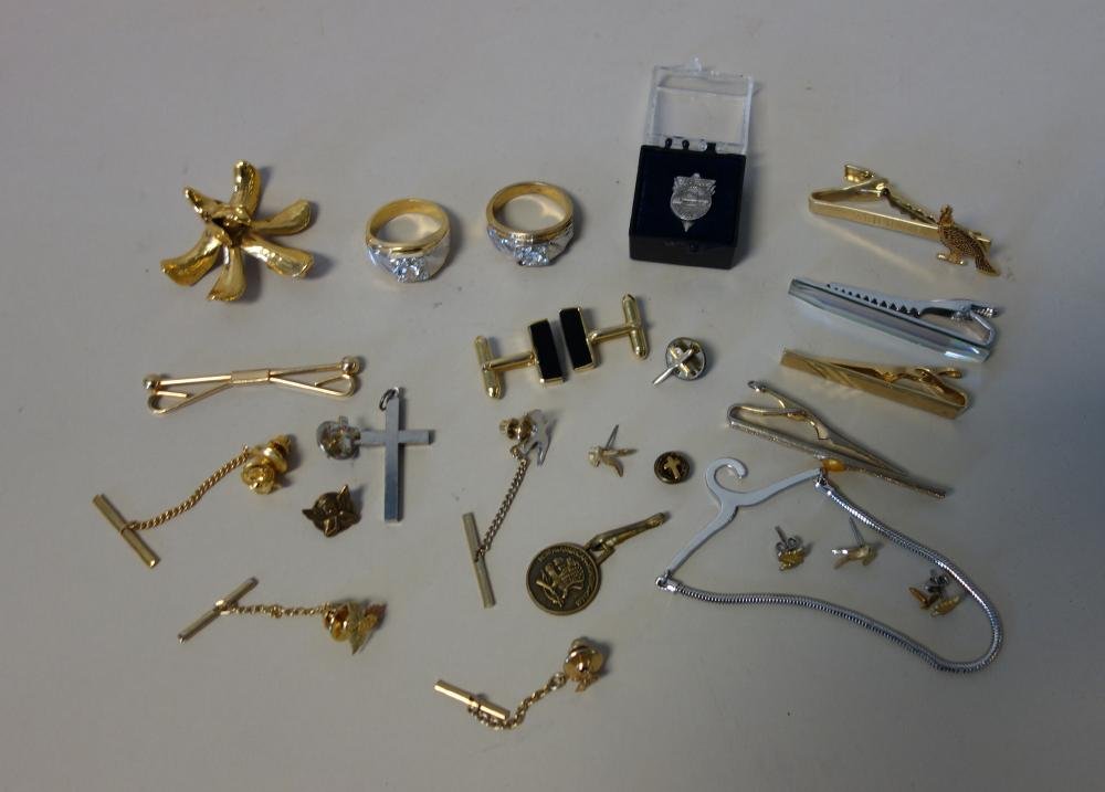 Men's Jewelry, Rings, Tie Bars, Tie Tacks + (1 of 6)