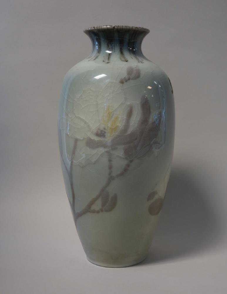 Rookwood Decorated Vase,15.5", Loretta Holtkamp (1 of 3)