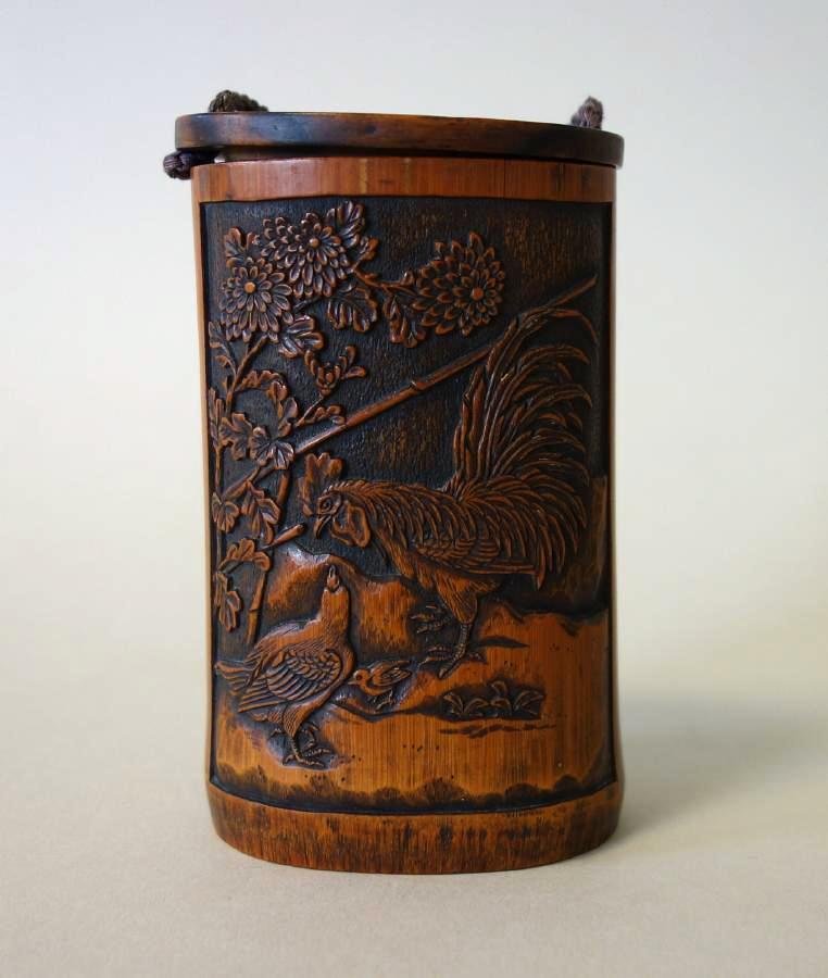 Very Fine Japanese Tonkotsu Tobacco Case, Meiji (1 of 5)