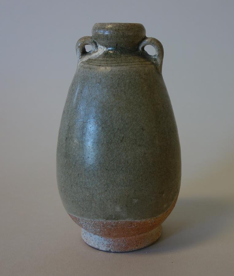 Sawankhalok Celadon Jar, Ming Dynasty (1368-1644) (1 of 2)