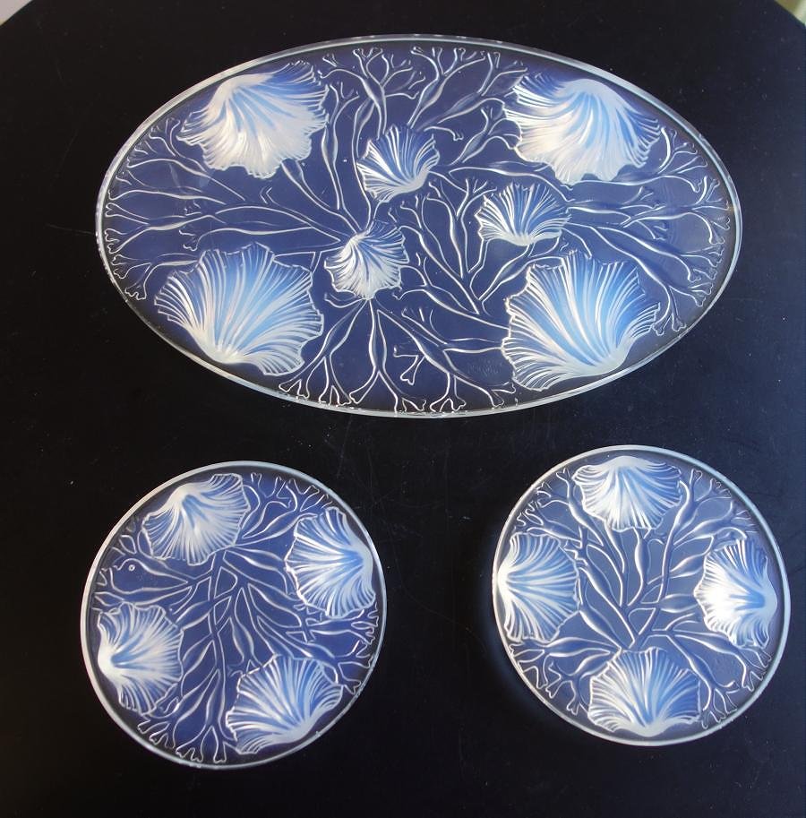 Verlys Opalescent Glass Trivets, Les Coquillages (1 of 3)