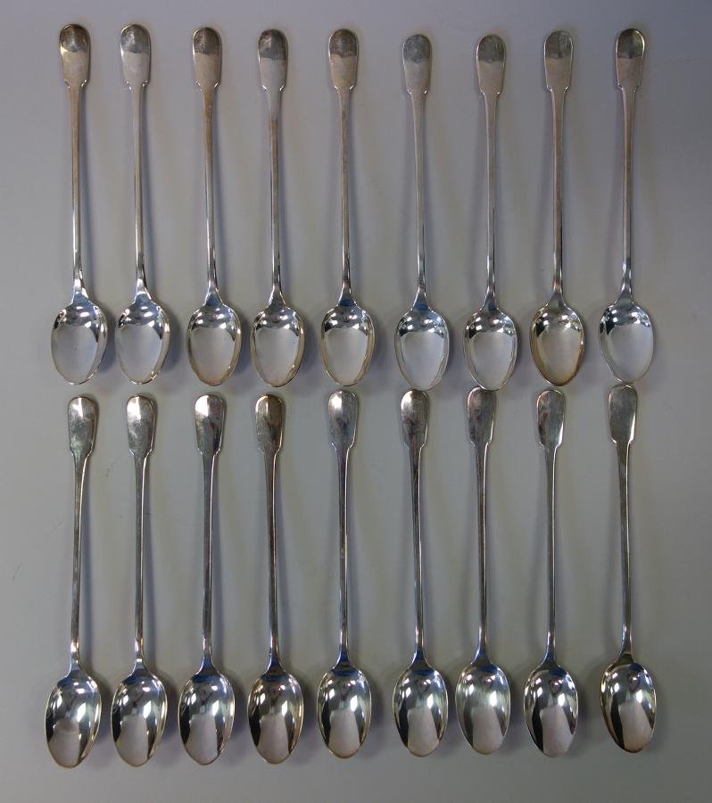 18 Christofle Silverplate Mint Julep Spoons (1 of 2)