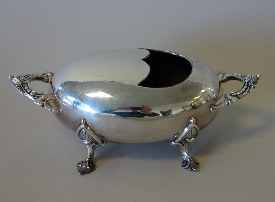 Victorian Silver Plate Spoon Warmer (1 of 2)