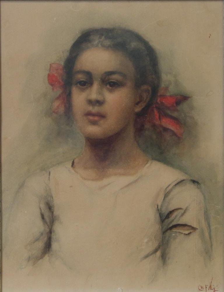 C.W. Foley, Portrait of a Young Black Girl (1 of 3)