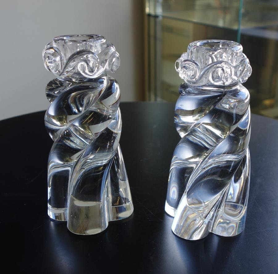 Baccarat French Crystal Candlesticks (1 of 1)