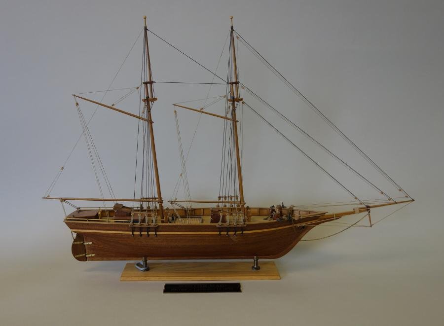 Wooden Ship Model, Scottish Maid (1 of 2)