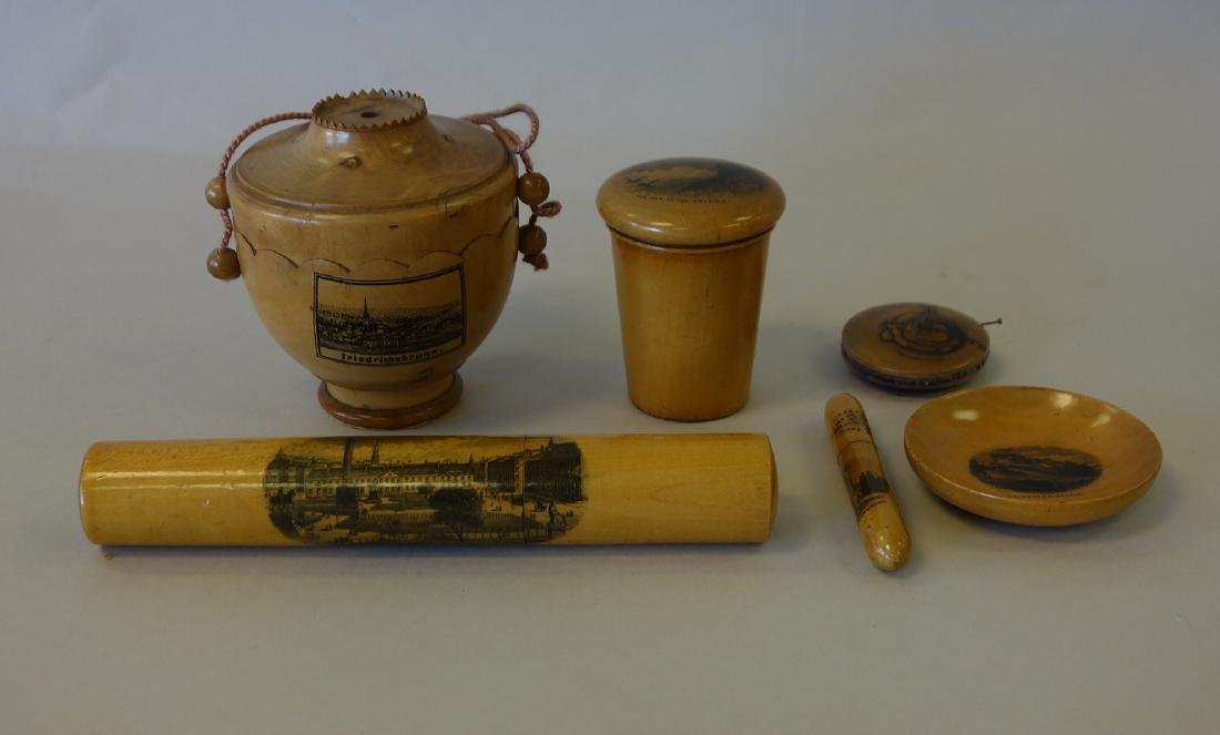 Mauchline & Treen Ware Sewing Objects + (1 of 5)