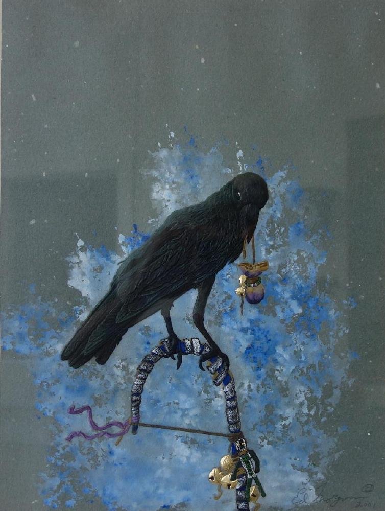 Ed Morgan (1943-2014) The Raven (1 of 3)