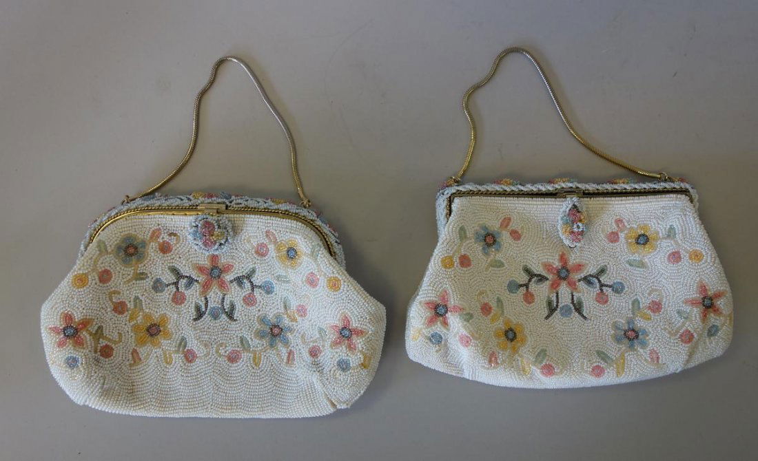 2 Beaded Handbag Purses by Charlet (1 of 3)