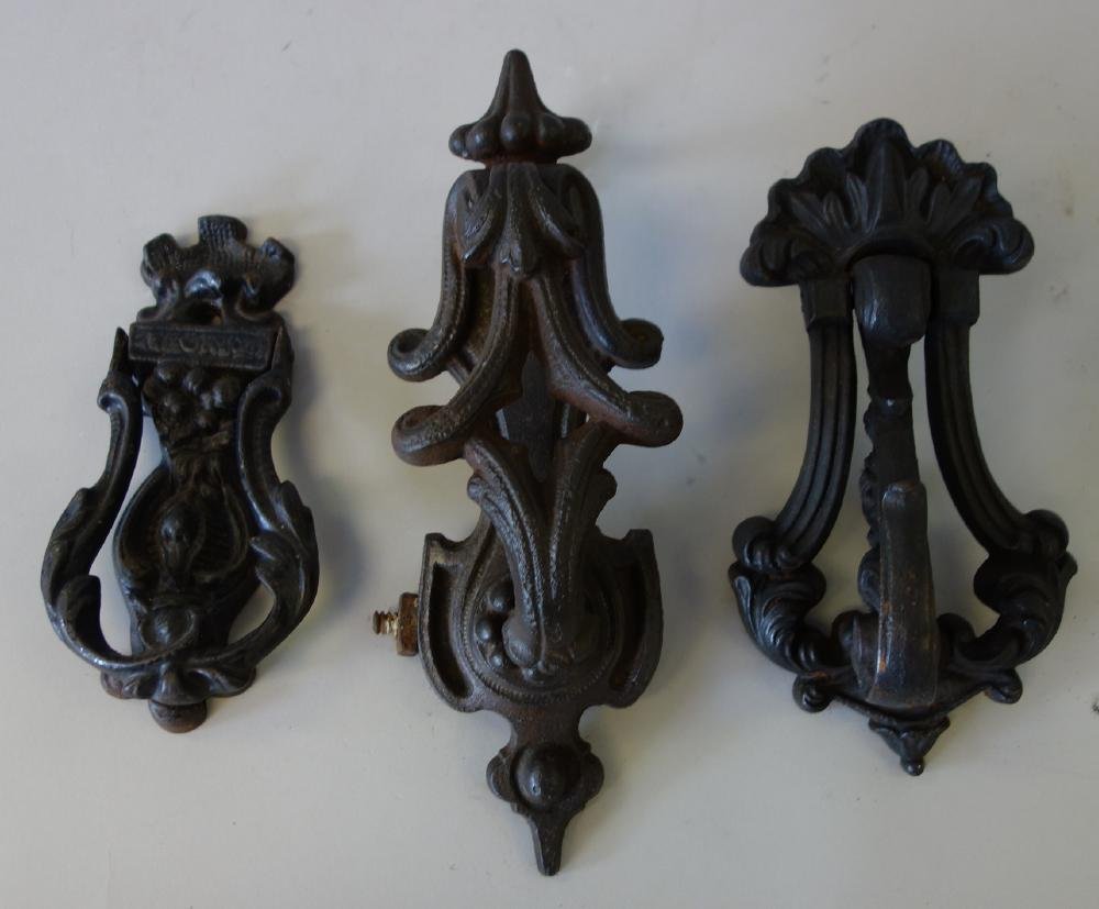 Archibald Kenrick Cast Iron Door Knockers (1 of 1)