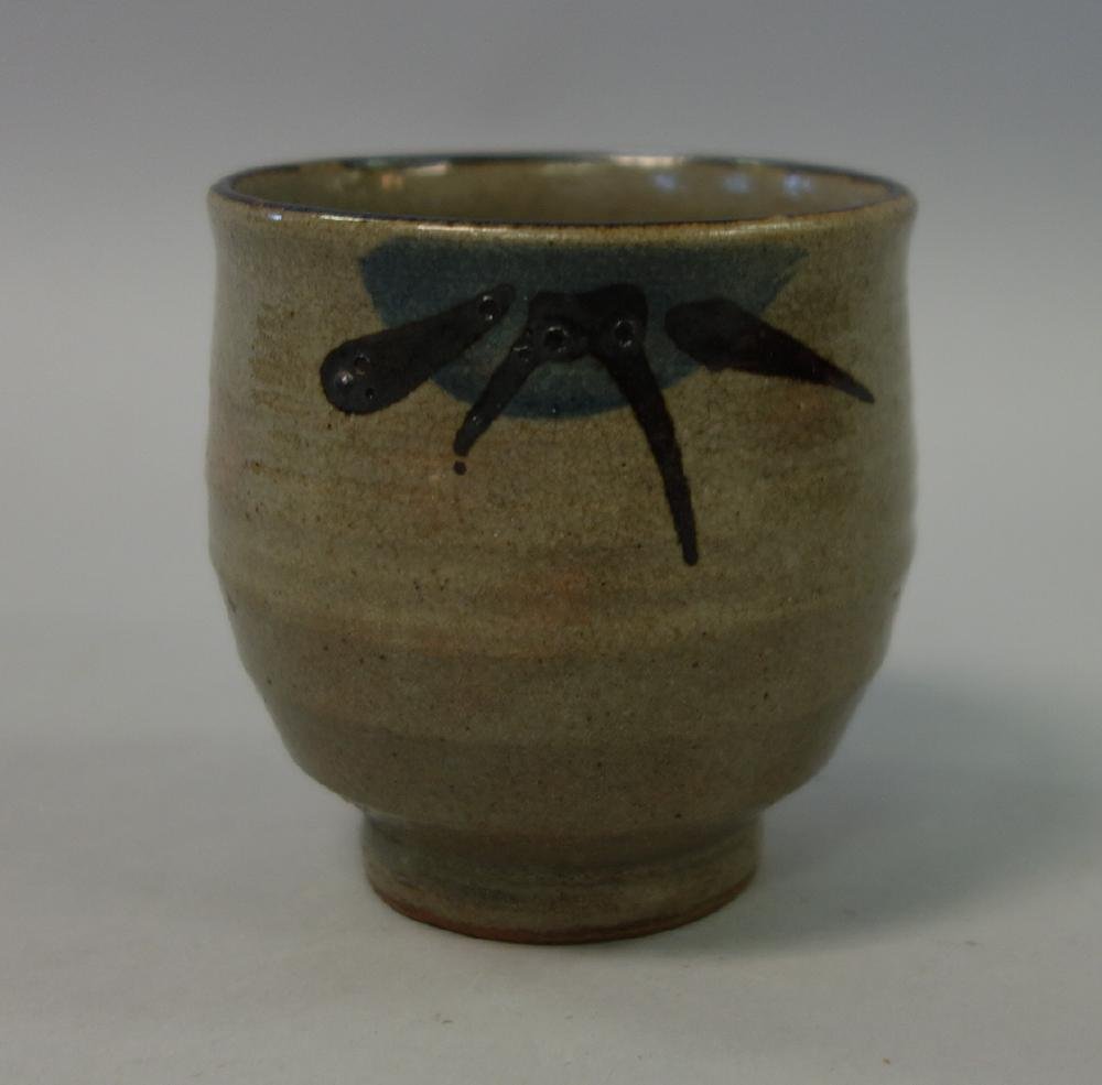 Shoji Hamada (1894-1978) Stoneware Drinking Cup (1 of 3)