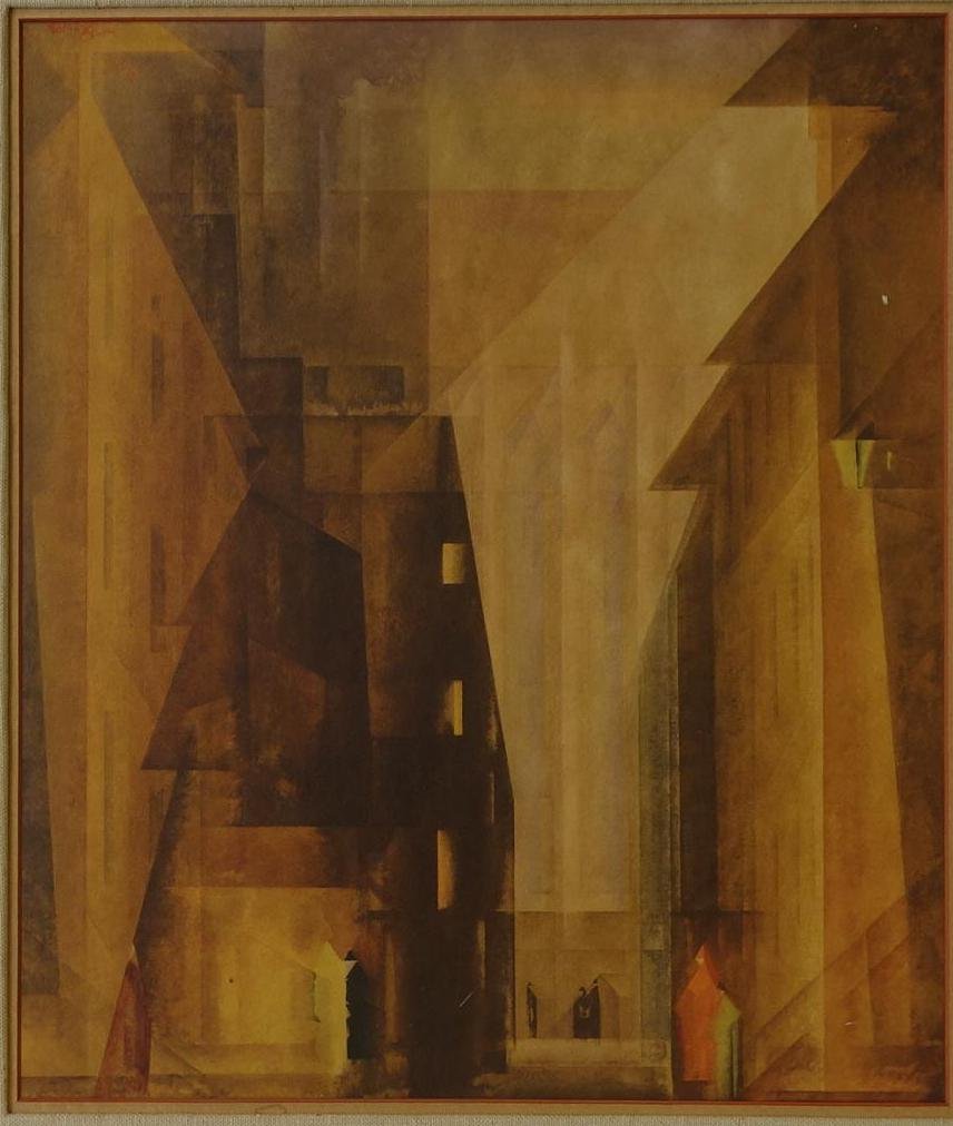 Lyonel Feininger, Church of the Minorities II (1 of 4)