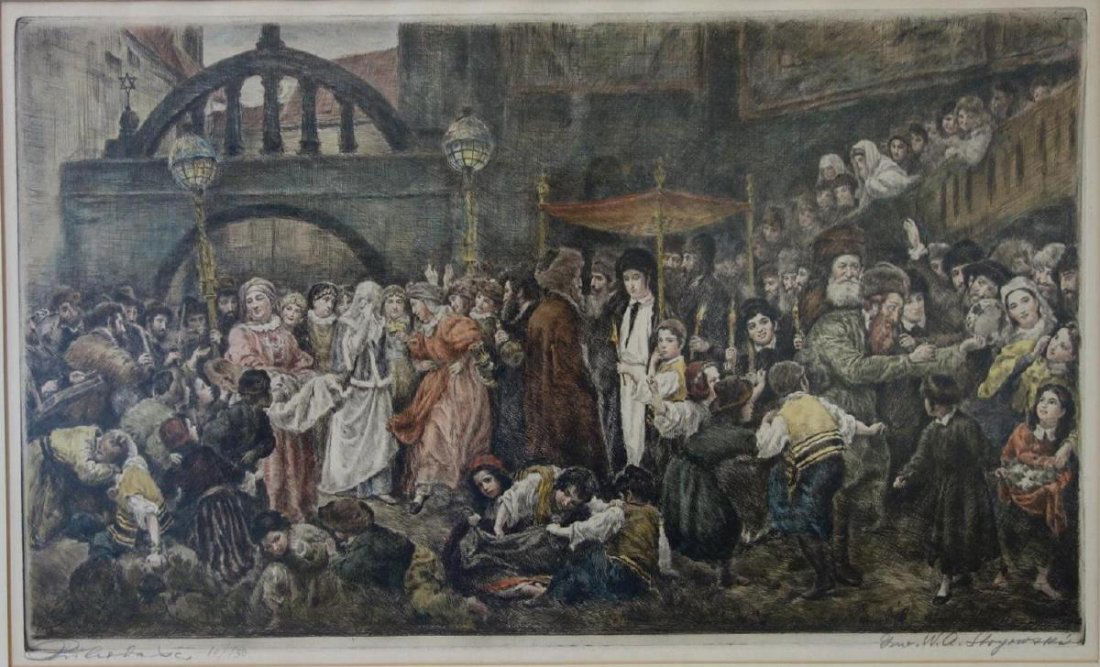 Wilhelm August Stryowski Marriage Scene in Galicia (1 of 4)