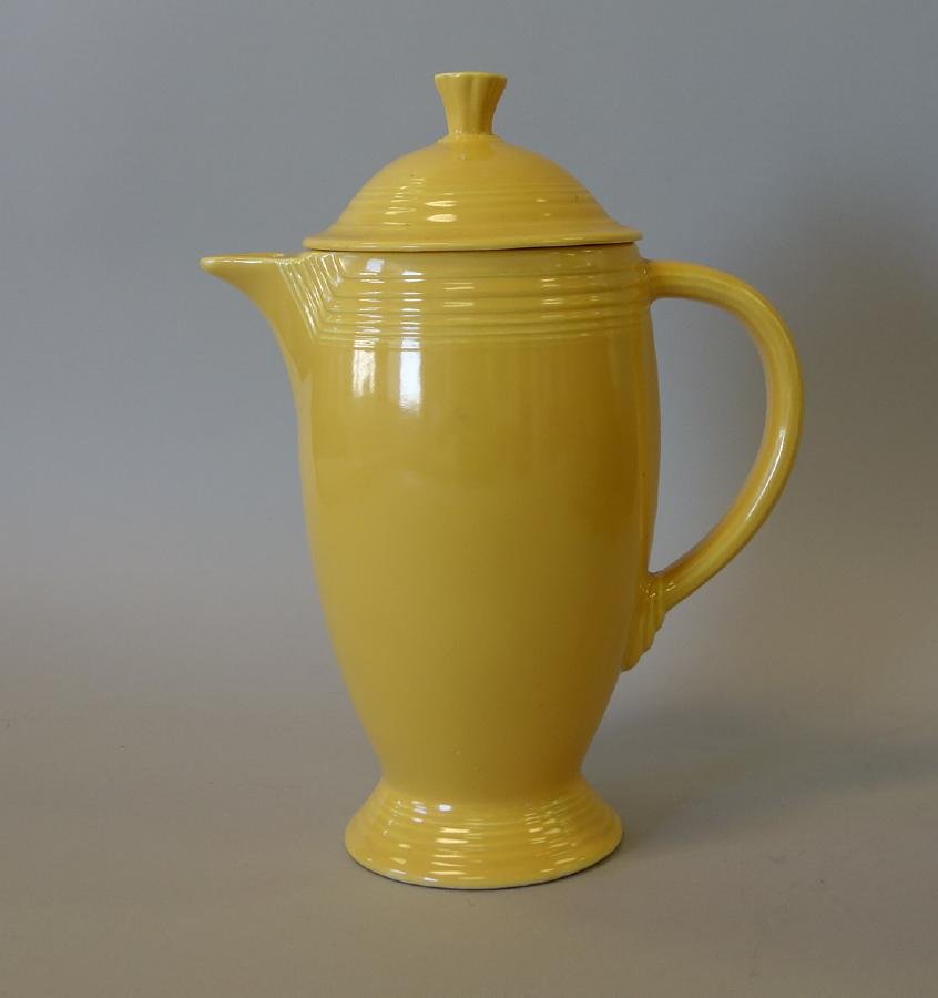 Fiesta Coffee Pot / Pitcher (1 of 2)