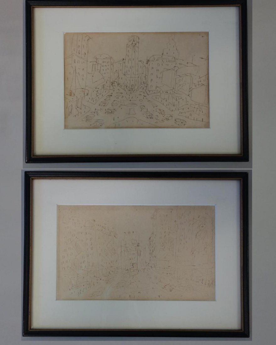 Constantino Nivola, Times Square North & South (1 of 7)