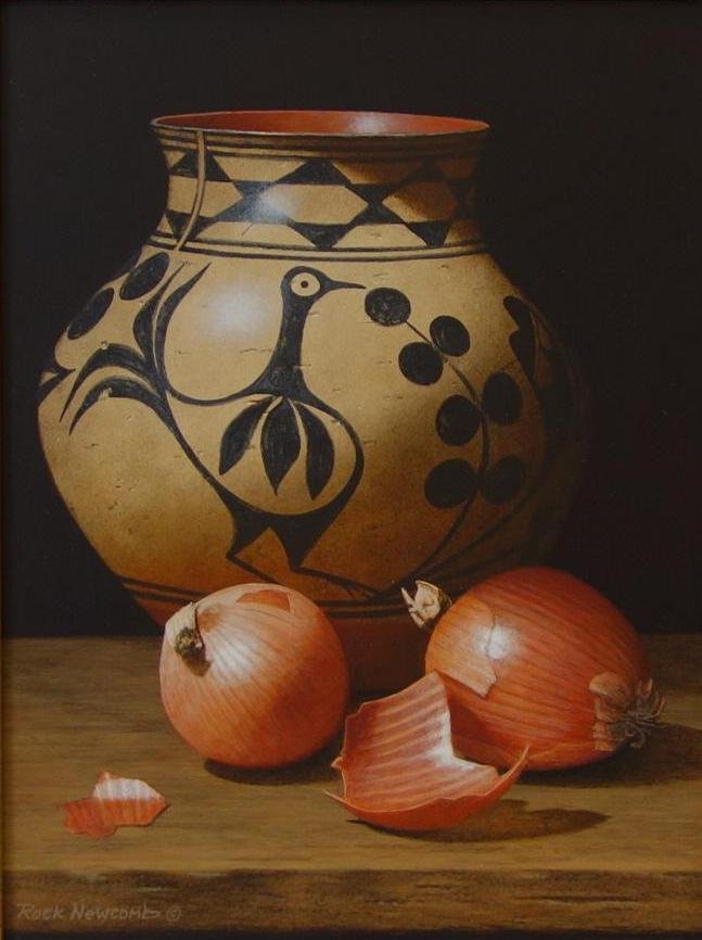 Rock Newcomb (b-1945) Southwest Still Life (1 of 3)