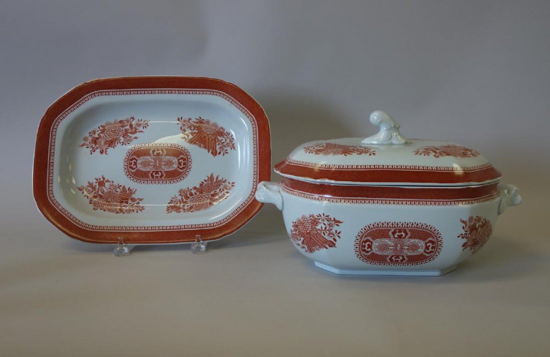 Spode Fitzhugh Fine Stone China Tureen & Platter (1 of 6)