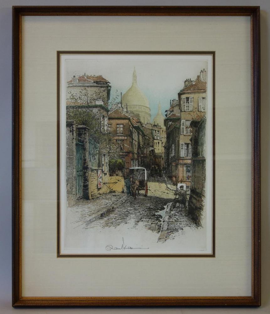Robert Kasimir (1914-2002) Paris, Montmartre I (1 of 3)