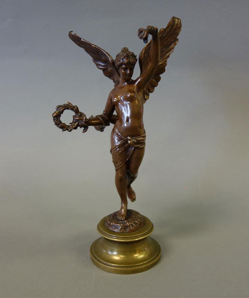 Hermann Eichberg, Bronze, Nike Goddess of Victory (1 of 7)