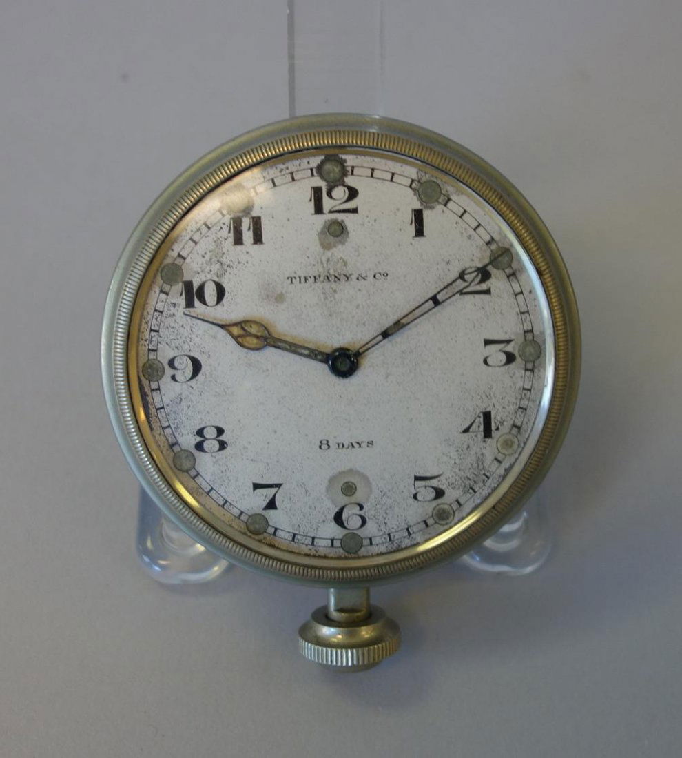Elgin for Tiffany & Co, 8 Day Automobile Clock (1 of 2)