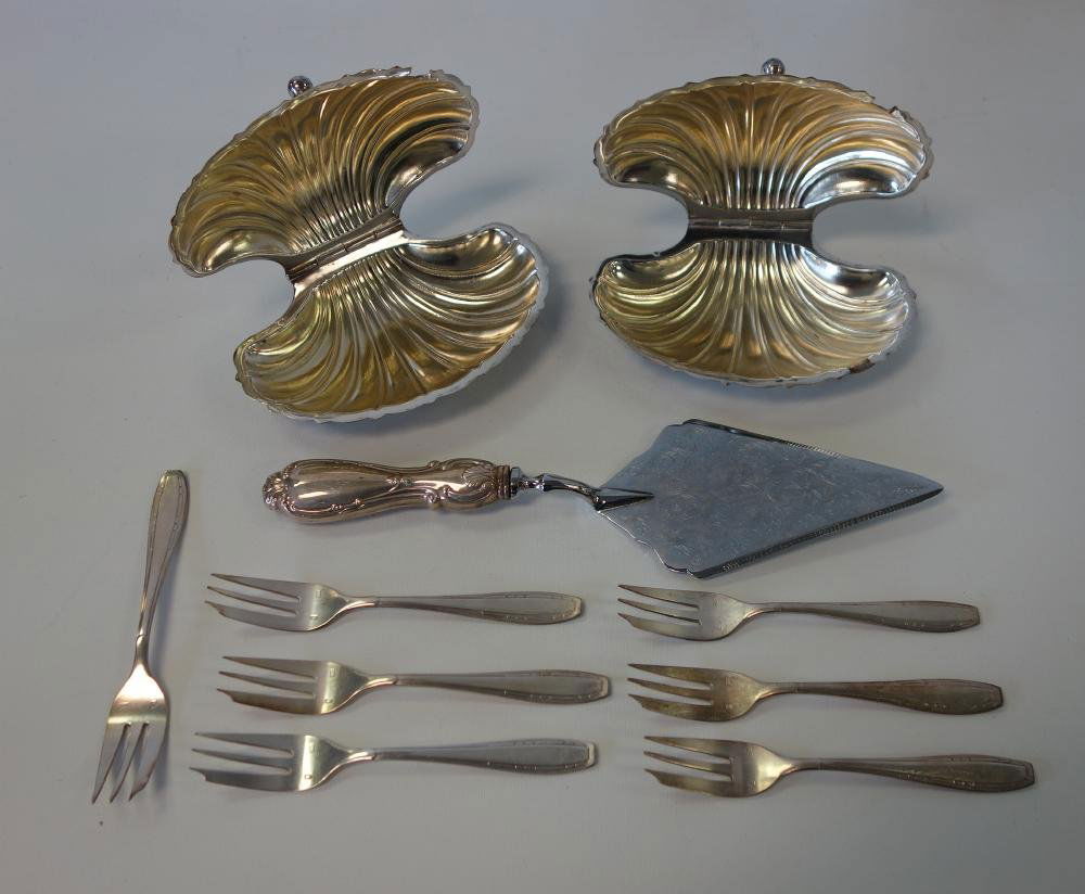 French Sardine Dishes + Sterling & Silverplate (1 of 3)
