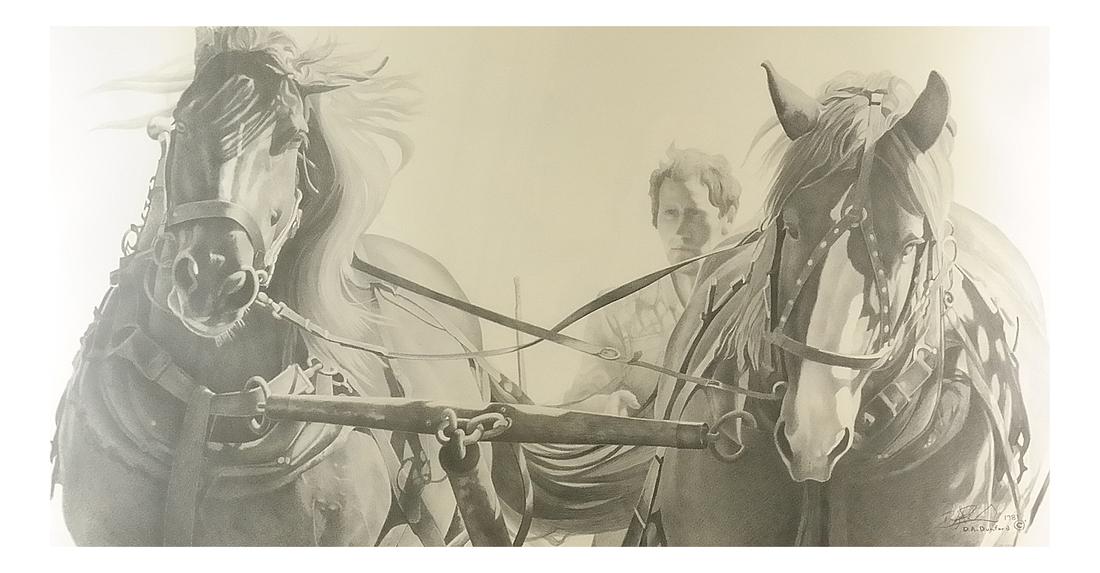 D.A. Dunford Horse Ride Print (1 of 6)