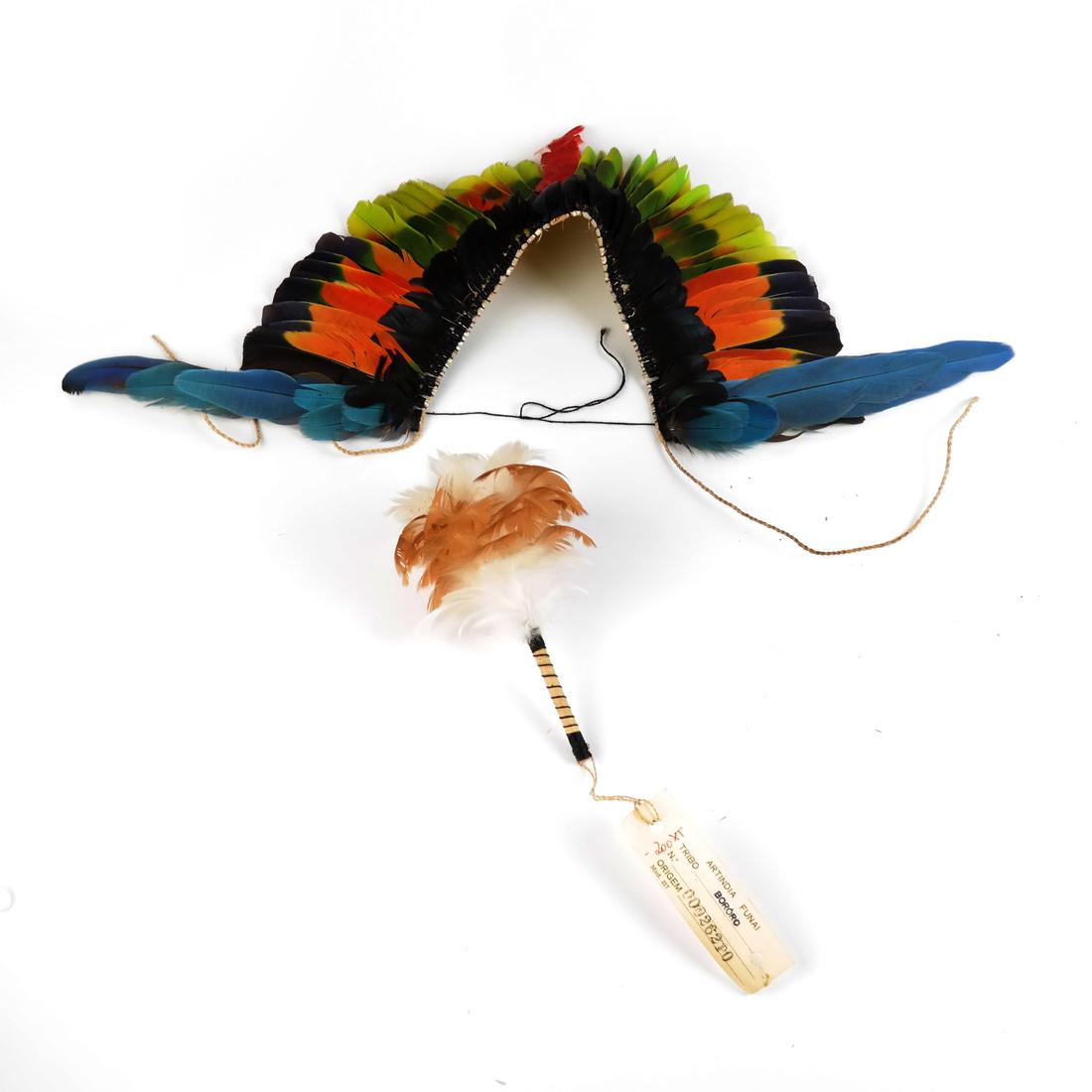 Two Feathered Brow Bands (1 of 6)