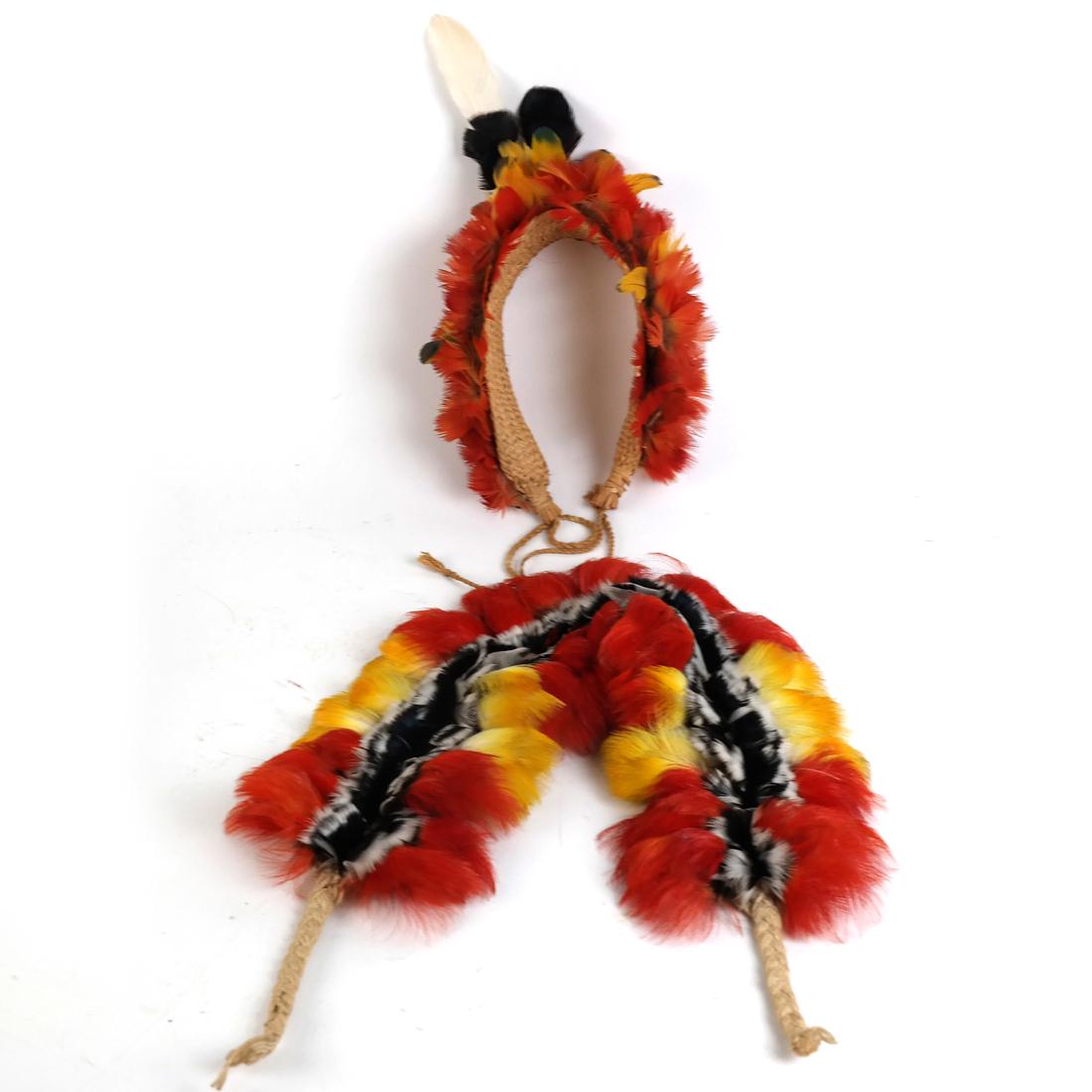 Two Feathered Brow Bands (1 of 6)