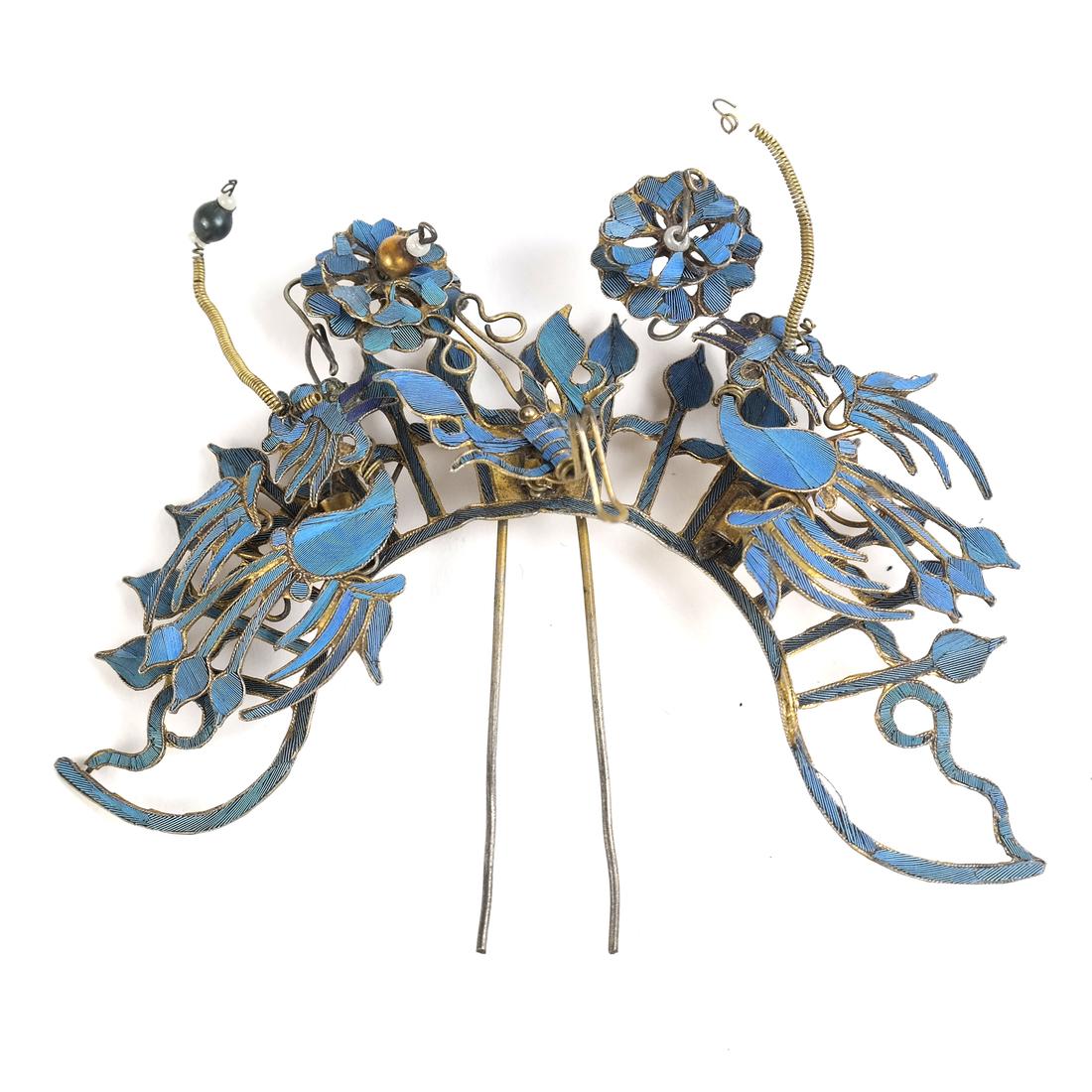 Chinese Kingfisher Hairpin (1 of 6)