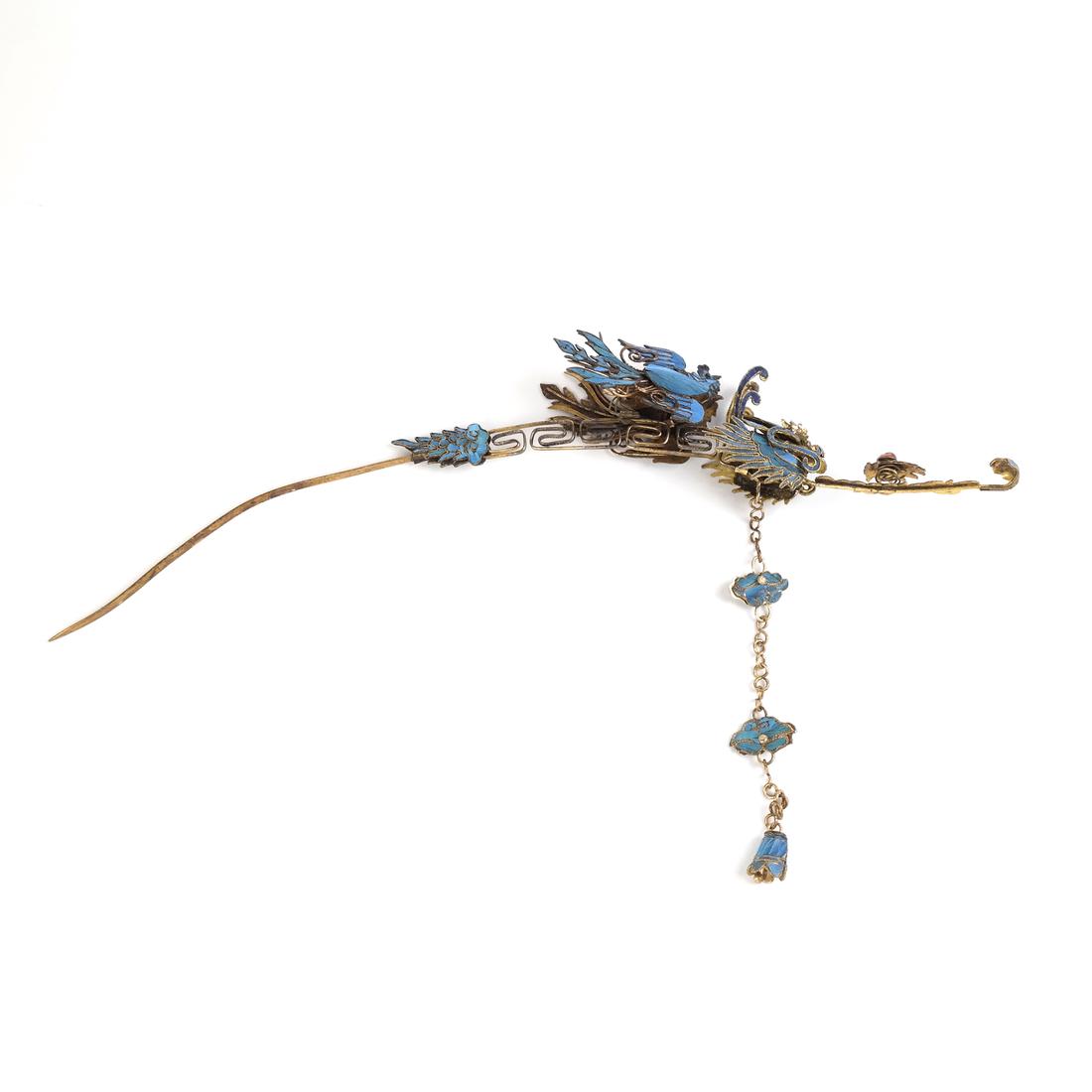 Chinese Kingfisher Hairpin (1 of 7)